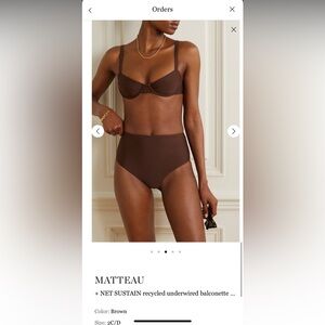 Matteau Brown Bikini Set